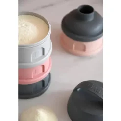 Beaba - Recipiente para Fórmulas e Petiscos, Rosa