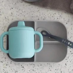 Beaba - Silicone Training Cup, Rain