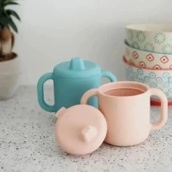 Beaba - Silicone Training Cup, Rain