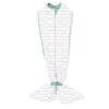 Bebê de verão - SwaddleMe Room to Grow Pod, 0-6 meses, 1 pacote, Teal Waves