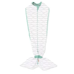 Bebê de verão - SwaddleMe Room to Grow Pod, 0-6 meses, 1 pacote, Teal Waves