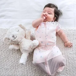 Bebê mais feliz - Máquina de ruído branco Snoobear Chupeta de pelúcia para bebê