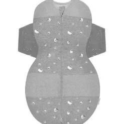 Bebê mais feliz - SNOO Grey Planets Sleep Sack Baby Swaddle