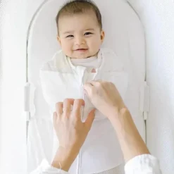 Bebê mais feliz - SNOO Grey Planets Sleep Sack Baby Swaddle