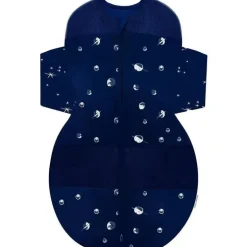 Bebê mais feliz - SNOO Navy Planets Sleep Sack Baby Swaddle