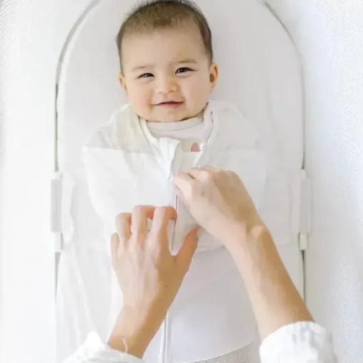 Bebê mais feliz - SNOO Pink Planets Sleep Sack Baby Swaddle