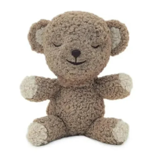 Bebê mais feliz - SNOObear marrom máquina de ruído branco pelúcia bebê dormir chupeta