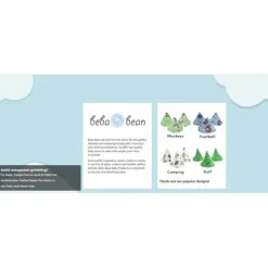 Beba Bean - Bolsa para violoncelo espacial Pee-Pee Teepee, azul