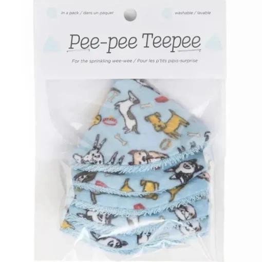 Beba Bean - Pee-Pee Teepee, acessório para troca de fraldas para meninos, reutilizável, Diggity Dog