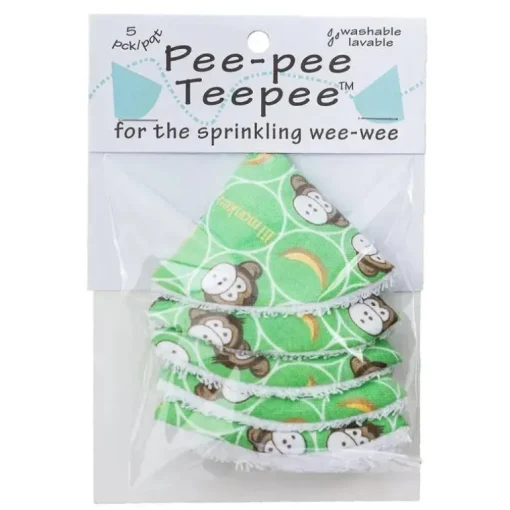 Beba Bean - Saco de celofane Pee-Pee Teepee, Lil Monkey, Verde