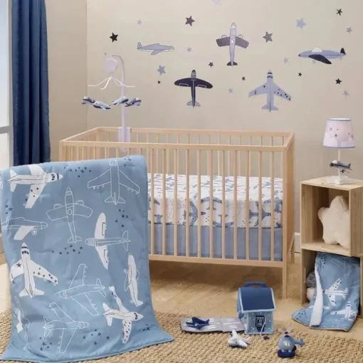 Bedtime Originals - Adesivos de parede Little Aviator