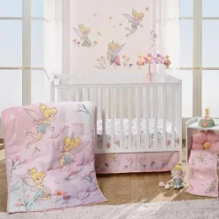 Bedtime Originals - Conjunto de cama de 3 peças Tinker Bell