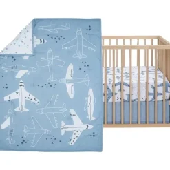 Bedtime Originals - Conjunto de cama de 3 peças Little Aviator