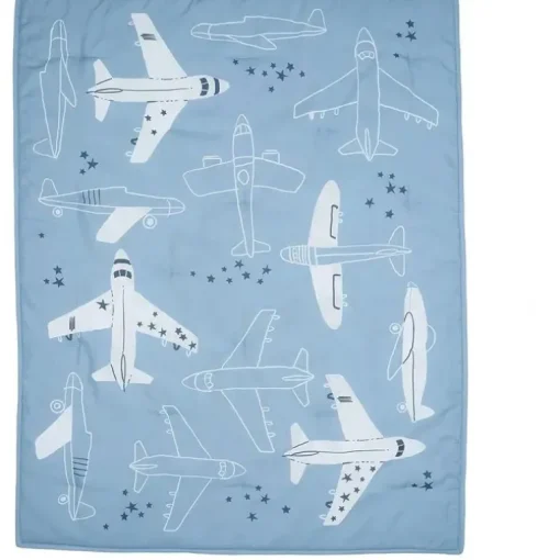 Bedtime Originals - Conjunto de cama de 3 peças Little Aviator
