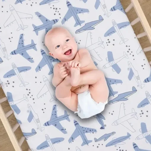 Bedtime Originals - Conjunto de cama de 3 peças Little Aviator