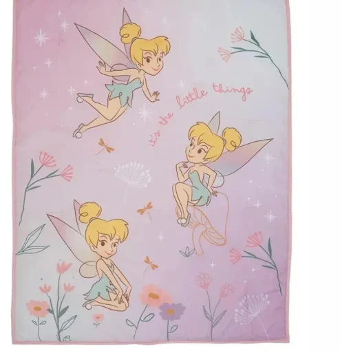 Bedtime Originals - Conjunto de cama de 3 peças Tinker Bell