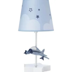 Bedtime Originals - Luminária Little Aviator com abajur e lâmpada