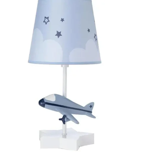 Bedtime Originals - Luminária Little Aviator com abajur e lâmpada