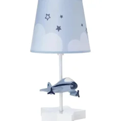 Bedtime Originals - Luminária Little Aviator com abajur e lâmpada