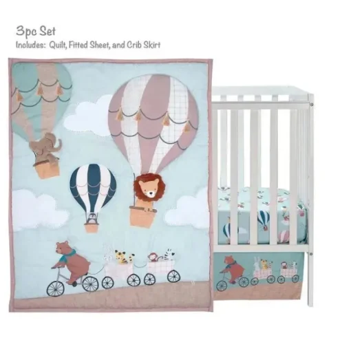 Bedtime Originals - 3Pk Up Up And Away Conjunto de Cama