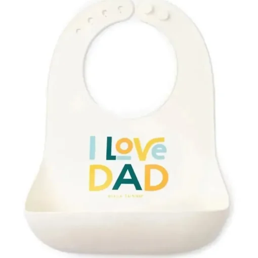 Bella Tunno - babador Wonder, babador de silicone para meninas e meninos, BPA não tóxico