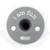 Bella Tunno - Chupeta I Am Fun, Cinza