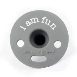 Bella Tunno - Chupeta I Am Fun, Cinza