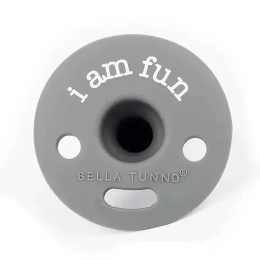 Bella Tunno - Chupeta I Am Fun, Cinza