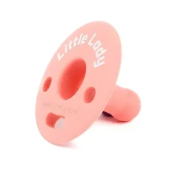 Bella Tunno - Chupeta Little Lady Bubbi, Rosa Claro