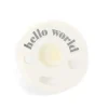 Bella Tunno - Hello World Chupeta, Branco