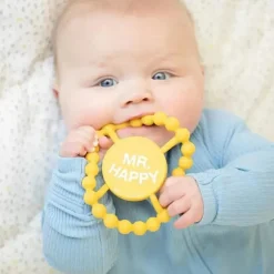 Bella Tunno - Mr Happy Teether, Amarelo