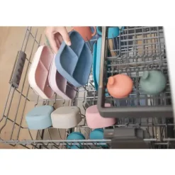 Bella Tunno - pacote Little Bites, conjunto de alimentação para bebês, silicone 100% de qualidade alimentar, Magic Meadow