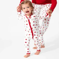 Bellabu Bear - Christmas Cookies Bamboo Convertible Footie