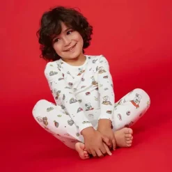 Bellabu Bear - Pijama de bambu infantil Sushi Cat Kids