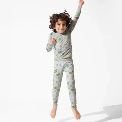 Bellabu Bear - Toddler Batman Bamboo Kids Pajamas