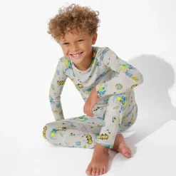 Bellabu Bear - Toddler Batman Bamboo Kids Pajamas