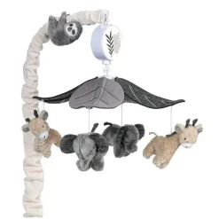 Berço Móvel para Bebês Lambs &amp; Ivy Jungle Animals