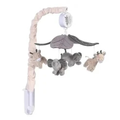 Berço Móvel para Bebês Lambs &amp; Ivy Jungle Animals