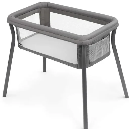 Berço Portátil Chicco Grey Baby Malha