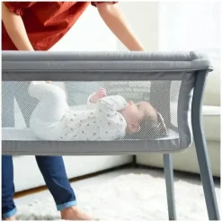 Berço Portátil Chicco Grey Baby Malha