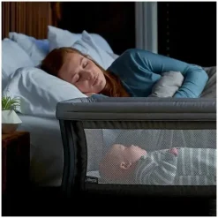 Berço Portátil Chicco Grey Baby Malha