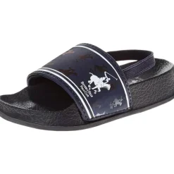 Beverly Hills - Boy Slides Sandálias Confortáveis ​​Antiderrapantes Azul Marinho
