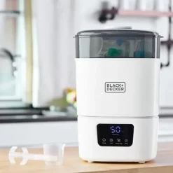 Black + Decker - Esterilizador de mamadeiras com esterilização a vapor