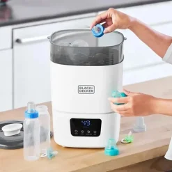 Black + Decker - Esterilizador de mamadeiras com esterilização a vapor