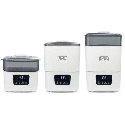 Black + Decker - Esterilizador de mamadeiras com esterilização a vapor
