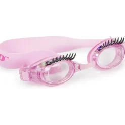 Bling 2O - Óculos de natação femininos Glam Splash Lash com proteção UV, maiores de 3 anos, rosa