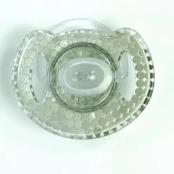 Bling Swarosvski chupeta de cristal pérola com cristal transparente