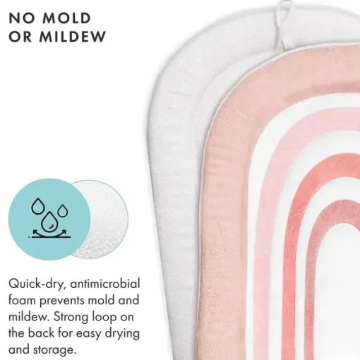 Blooming Bath - Almofada de banheira Rainbow Baby Sink para bebês