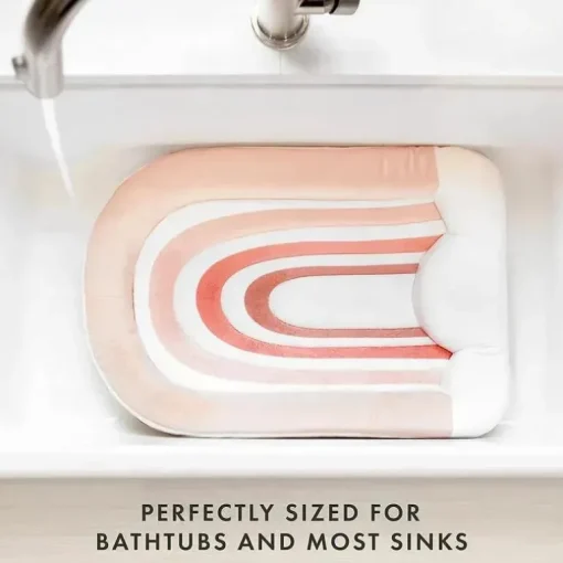 Blooming Bath - Almofada de banheira Rainbow Baby Sink para bebês