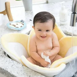Blooming Bath Lotus - Lotus, Amarelo/Branco/Cinza